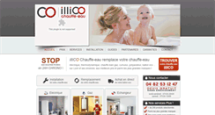 Desktop Screenshot of chauffe-eau-illico.com